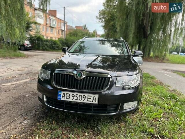 Чорний Шкода Суперб, об'ємом двигуна 2 л та пробігом 237 тис. км за 12500 $, фото 1 на Automoto.ua