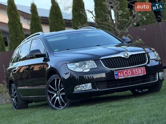 Черный Шкода Суперб, объемом двигателя 2 л и пробегом 262 тыс. км за 12750 $, фото 1 на Automoto.ua