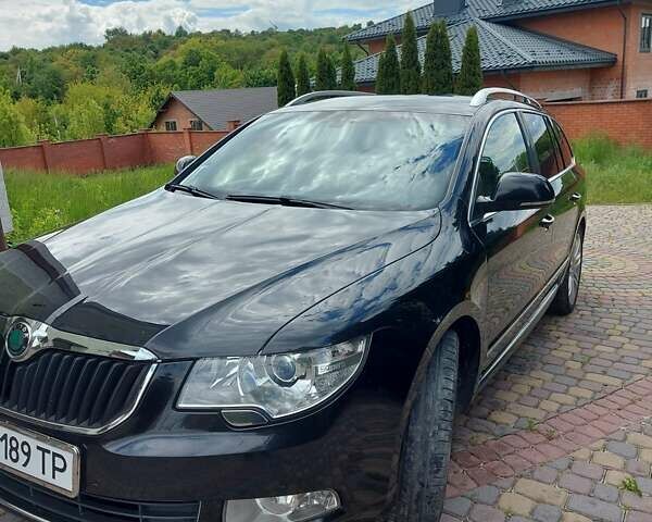 Черный Шкода Суперб, объемом двигателя 1.6 л и пробегом 301 тыс. км за 8600 $, фото 1 на Automoto.ua