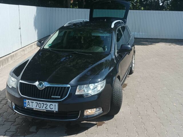 Чорний Шкода Суперб, об'ємом двигуна 1.6 л та пробігом 242 тис. км за 9075 $, фото 1 на Automoto.ua
