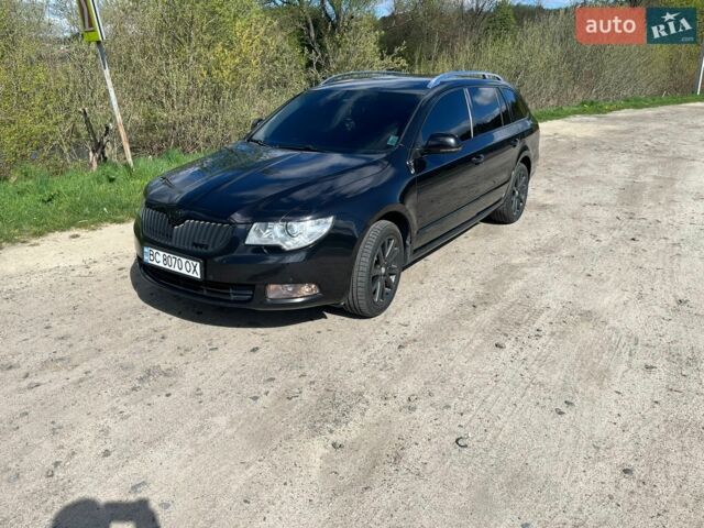 Черный Шкода Суперб, объемом двигателя 1.6 л и пробегом 378 тыс. км за 8300 $, фото 1 на Automoto.ua
