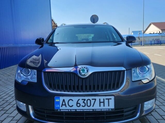 Черный Шкода Суперб, объемом двигателя 2 л и пробегом 280 тыс. км за 11300 $, фото 1 на Automoto.ua