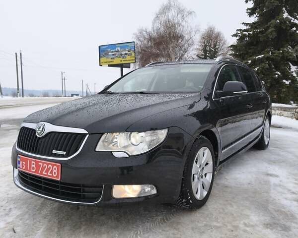 Чорний Шкода Суперб, об'ємом двигуна 1.6 л та пробігом 203 тис. км за 12200 $, фото 1 на Automoto.ua
