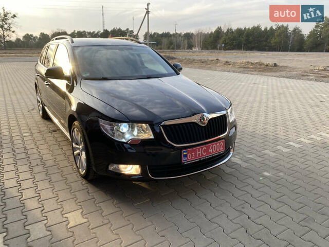 Черный Шкода Суперб, объемом двигателя 1.97 л и пробегом 259 тыс. км за 10900 $, фото 1 на Automoto.ua