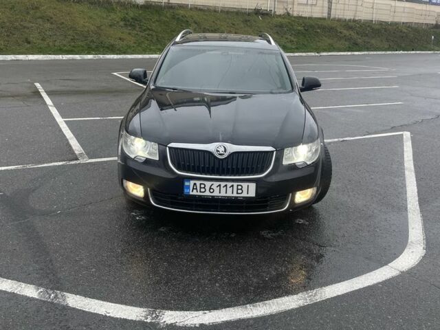 Чорний Шкода Суперб, об'ємом двигуна 2 л та пробігом 298 тис. км за 12500 $, фото 1 на Automoto.ua