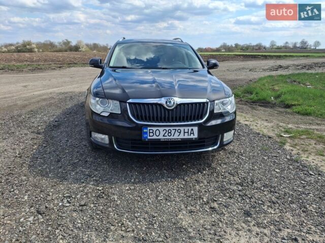 Черный Шкода Суперб, объемом двигателя 1.6 л и пробегом 206 тыс. км за 7650 $, фото 1 на Automoto.ua
