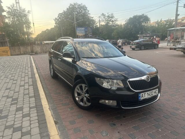 Черный Шкода Суперб, объемом двигателя 2 л и пробегом 209 тыс. км за 10503 $, фото 1 на Automoto.ua
