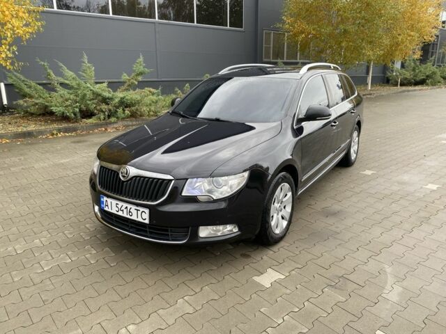 Шкода Суперб 2012 у Белой Церкве на Automoto.ua Чорний Шкода Суперб, об'ємом двигуна 1.8 л та пробігом 248 тис. км за 8500 $, фото 1 на Automoto.ua