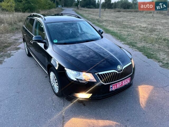 Черный Шкода Суперб, объемом двигателя 1.4 л и пробегом 160 тыс. км за 8800 $, фото 1 на Automoto.ua