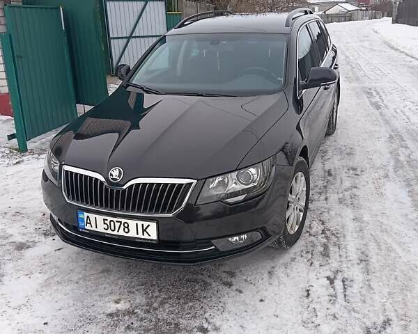 Черный Шкода Суперб, объемом двигателя 1.8 л и пробегом 203 тыс. км за 9300 $, фото 1 на Automoto.ua