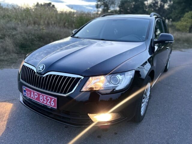 Черный Шкода Суперб, объемом двигателя 1.4 л и пробегом 160 тыс. км за 8521 $, фото 1 на Automoto.ua