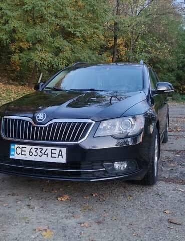 Шкода Суперб 2013 у Кицмане на Automoto.ua Чорний Шкода Суперб, об'ємом двигуна 2 л та пробігом 235 тис. км за 13400 $, фото 1 на Automoto.ua