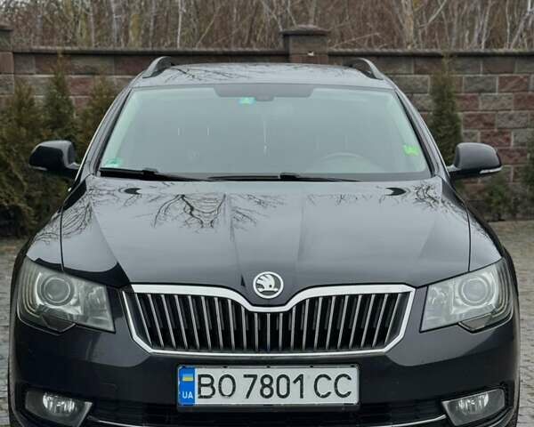 Черный Шкода Суперб, объемом двигателя 2 л и пробегом 358 тыс. км за 12000 $, фото 1 на Automoto.ua