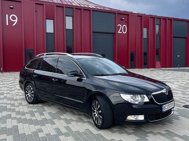 Чорний Шкода Суперб, об'ємом двигуна 2 л та пробігом 390 тис. км за 11600 $, фото 1 на Automoto.ua