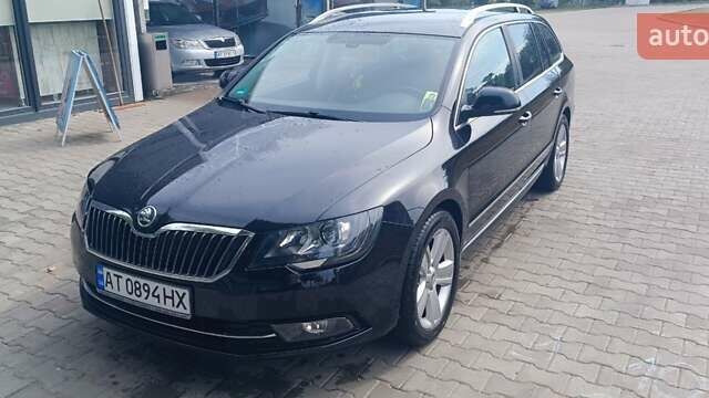 Черный Шкода Суперб, объемом двигателя 1.97 л и пробегом 253 тыс. км за 12600 $, фото 1 на Automoto.ua
