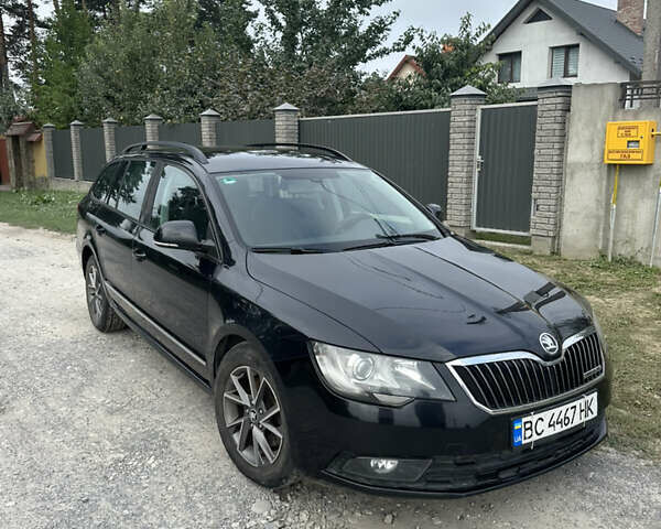 Черный Шкода Суперб, объемом двигателя 1.6 л и пробегом 278 тыс. км за 9800 $, фото 1 на Automoto.ua