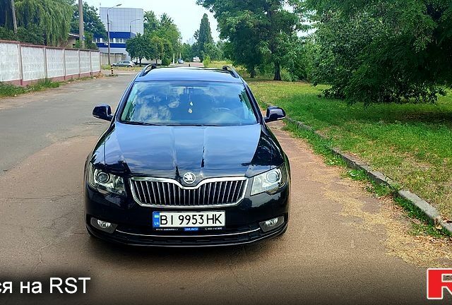 Чорний Шкода Суперб, об'ємом двигуна 2 л та пробігом 23600 тис. км за 12700 $, фото 1 на Automoto.ua