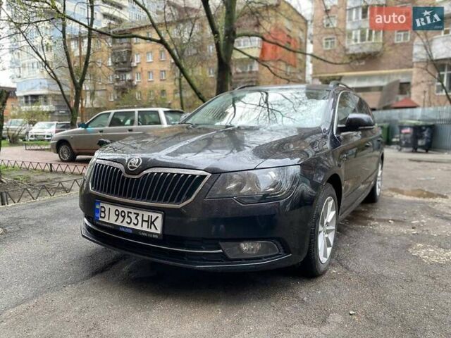 Черный Шкода Суперб, объемом двигателя 1.97 л и пробегом 234 тыс. км за 14000 $, фото 1 на Automoto.ua