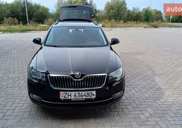 Черный Шкода Суперб, объемом двигателя 2 л и пробегом 235 тыс. км за 13700 $, фото 1 на Automoto.ua