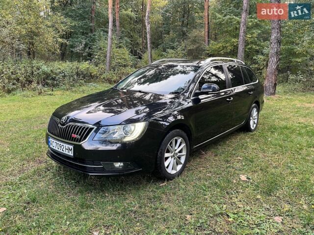 Чорний Шкода Суперб, об'ємом двигуна 1.97 л та пробігом 313 тис. км за 12500 $, фото 1 на Automoto.ua