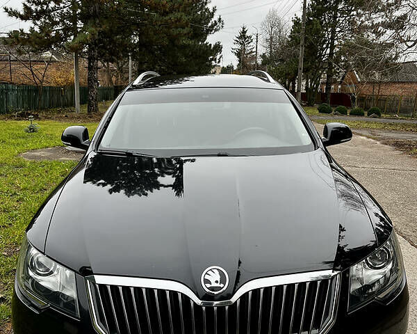 Черный Шкода Суперб, объемом двигателя 2 л и пробегом 307 тыс. км за 14100 $, фото 1 на Automoto.ua