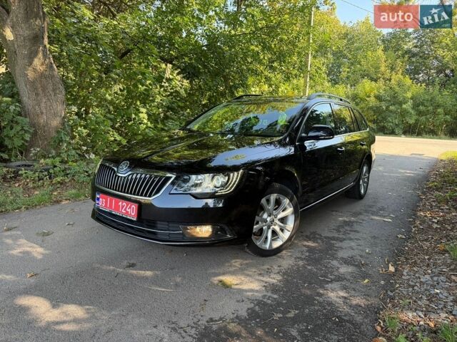 Чорний Шкода Суперб, об'ємом двигуна 2 л та пробігом 219 тис. км за 14999 $, фото 1 на Automoto.ua