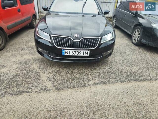Черный Шкода Суперб, объемом двигателя 1.97 л и пробегом 215 тыс. км за 17000 $, фото 1 на Automoto.ua
