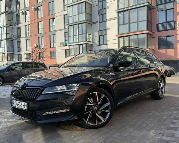 Чорний Шкода Суперб, об'ємом двигуна 1.4 л та пробігом 135 тис. км за 27400 $, фото 1 на Automoto.ua