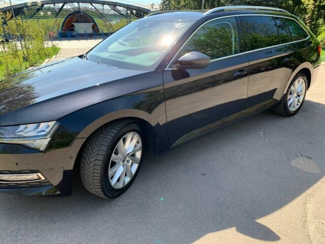 Черный Шкода Суперб, объемом двигателя 2 л и пробегом 214 тыс. км за 21499 $, фото 1 на Automoto.ua