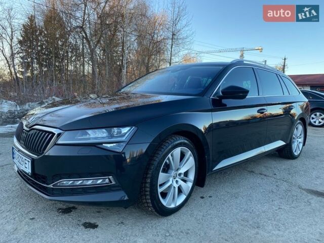 Черный Шкода Суперб, объемом двигателя 1.97 л и пробегом 220 тыс. км за 20900 $, фото 1 на Automoto.ua