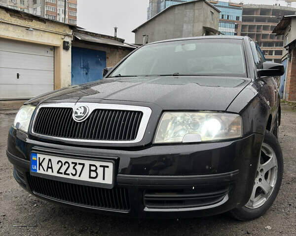 Чорний Шкода Суперб, об'ємом двигуна 1.8 л та пробігом 323 тис. км за 4250 $, фото 1 на Automoto.ua