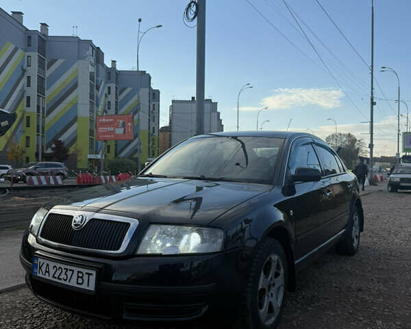 Шкода Суперб 2003 у Києві на Automoto.ua Чорний Шкода Суперб, об'ємом двигуна 1.78 л та пробігом 260 тис. км за 4250 $, фото 1 на Automoto.ua