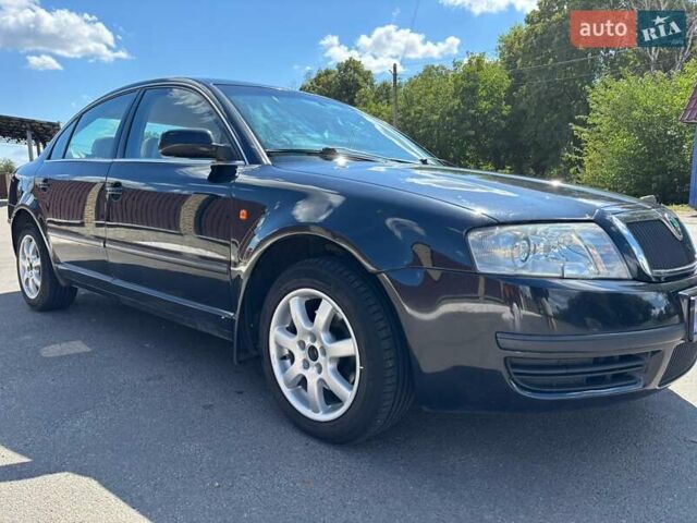 Черный Шкода Суперб, объемом двигателя 1.9 л и пробегом 270 тыс. км за 5400 $, фото 1 на Automoto.ua