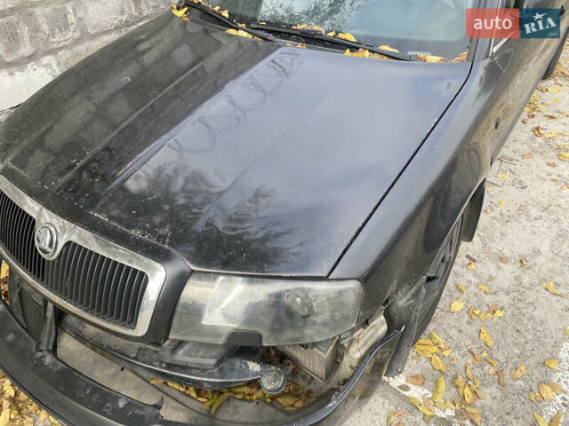 Шкода Суперб 2005 в Днепре (Днепропетровске) на Automoto.ua Черный Шкода Суперб, объемом двигателя 1.8 л и пробегом 422 тыс. км за 2800 $, фото 1 на Automoto.ua