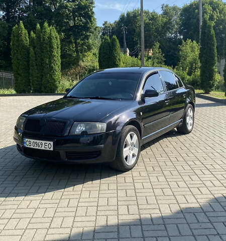 Черный Шкода Суперб, объемом двигателя 1.97 л и пробегом 336 тыс. км за 5400 $, фото 1 на Automoto.ua