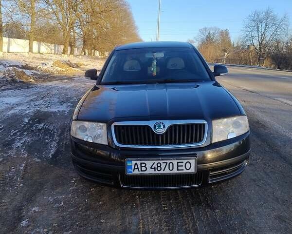 Черный Шкода Суперб, объемом двигателя 1.78 л и пробегом 215 тыс. км за 6700 $, фото 1 на Automoto.ua