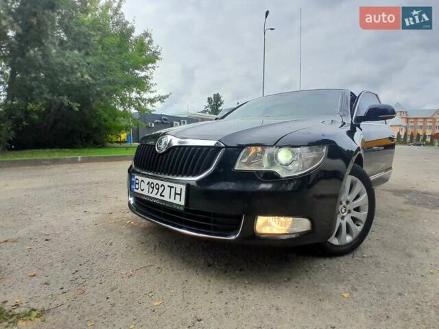 Черный Шкода Суперб, объемом двигателя 1.8 л и пробегом 273 тыс. км за 6700 $, фото 1 на Automoto.ua