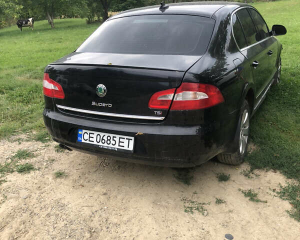Черный Шкода Суперб, объемом двигателя 1.8 л и пробегом 340 тыс. км за 3800 $, фото 1 на Automoto.ua