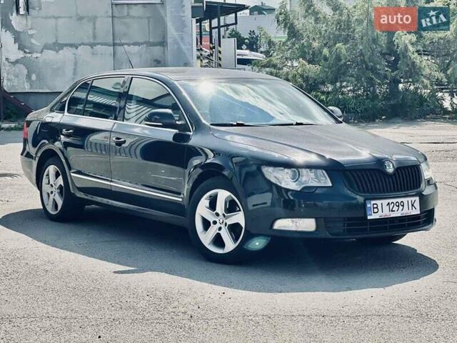 Черный Шкода Суперб, объемом двигателя 1.8 л и пробегом 250 тыс. км за 5999 $, фото 1 на Automoto.ua