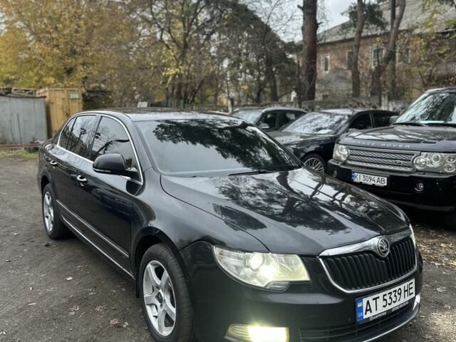 Чорний Шкода Суперб, об'ємом двигуна 2 л та пробігом 295 тис. км за 6999 $, фото 1 на Automoto.ua