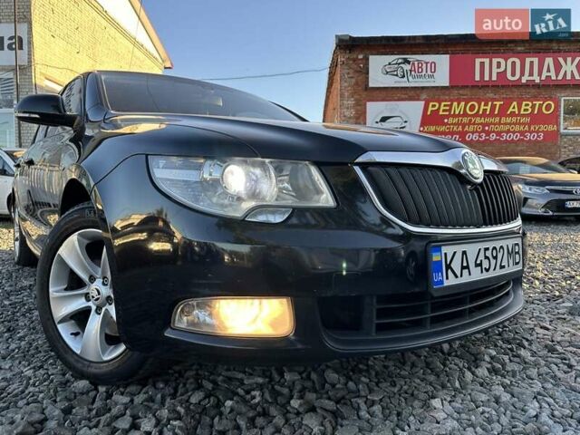 Черный Шкода Суперб, объемом двигателя 1.8 л и пробегом 295 тыс. км за 7400 $, фото 1 на Automoto.ua