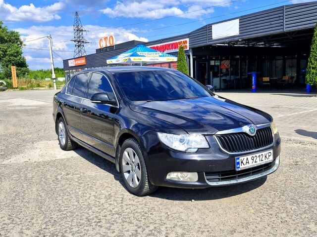 Черный Шкода Суперб, объемом двигателя 1.8 л и пробегом 220 тыс. км за 8200 $, фото 1 на Automoto.ua