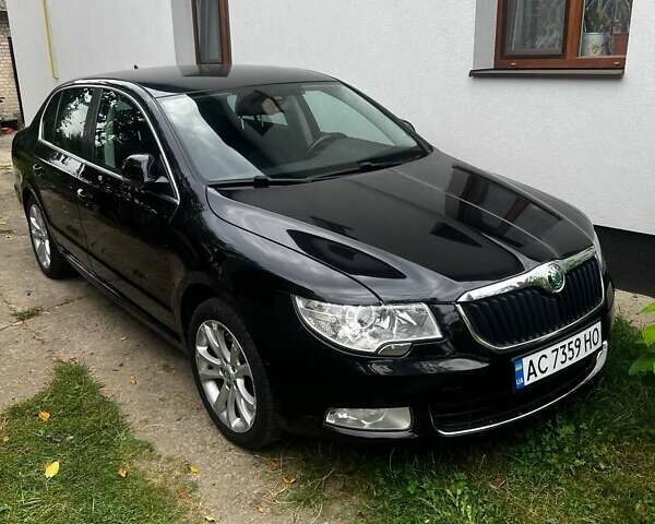 Чорний Шкода Суперб, об'ємом двигуна 1.8 л та пробігом 217 тис. км за 9000 $, фото 1 на Automoto.ua