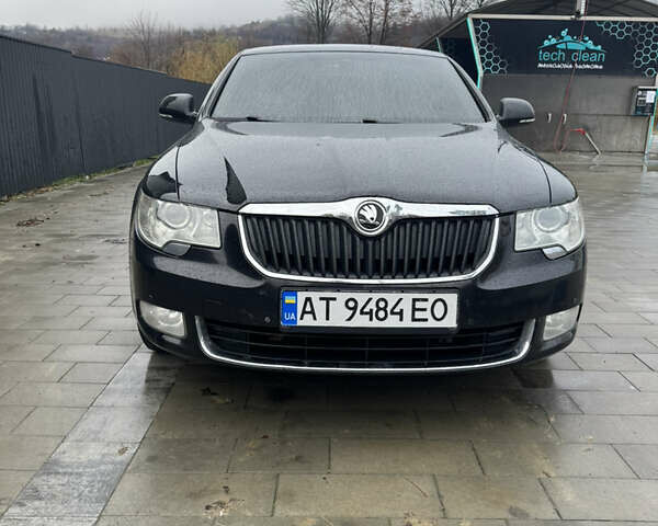 Черный Шкода Суперб, объемом двигателя 1.97 л и пробегом 313 тыс. км за 11800 $, фото 1 на Automoto.ua
