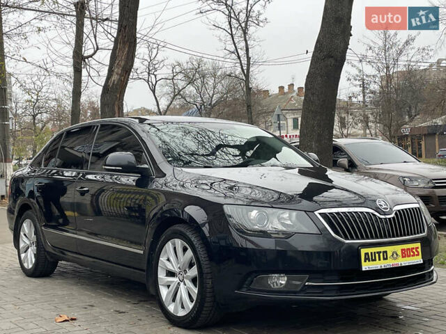 Черный Шкода Суперб, объемом двигателя 1.8 л и пробегом 212 тыс. км за 13999 $, фото 1 на Automoto.ua