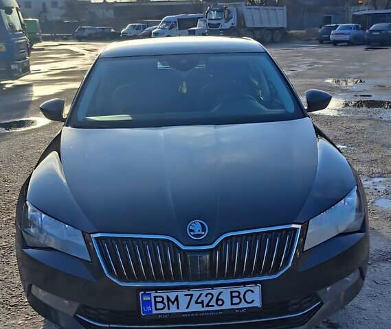 Черный Шкода Суперб, объемом двигателя 1.97 л и пробегом 184 тыс. км за 17500 $, фото 1 на Automoto.ua