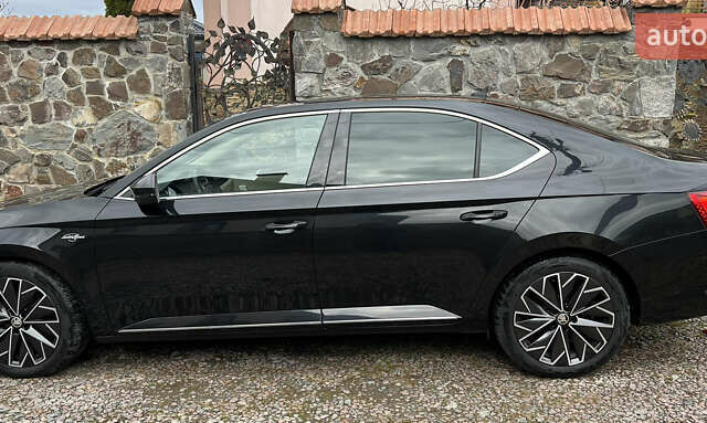 Черный Шкода Суперб, объемом двигателя 1.97 л и пробегом 177 тыс. км за 29000 $, фото 1 на Automoto.ua