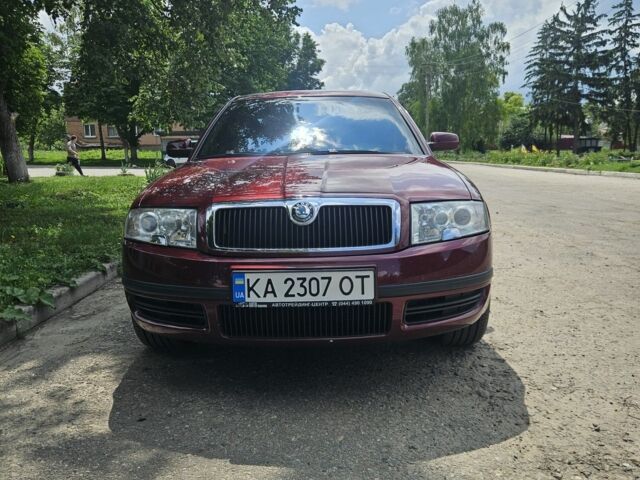 Красный Шкода Суперб, объемом двигателя 1.8 л и пробегом 91 тыс. км за 6700 $, фото 1 на Automoto.ua