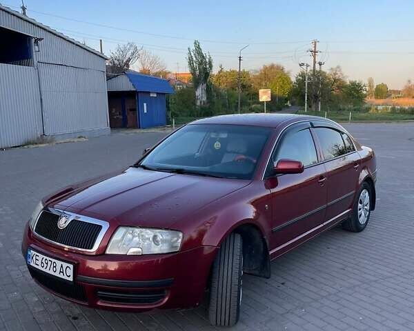 Красный Шкода Суперб, объемом двигателя 1.9 л и пробегом 357 тыс. км за 6500 $, фото 1 на Automoto.ua