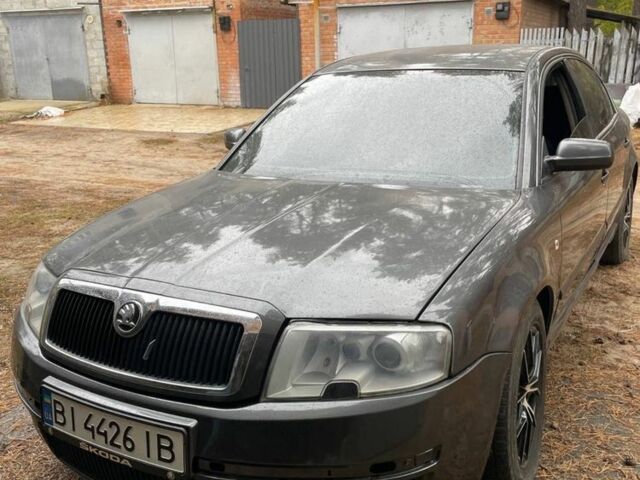 Серый Шкода Суперб, объемом двигателя 1.9 л и пробегом 400 тыс. км за 4700 $, фото 1 на Automoto.ua